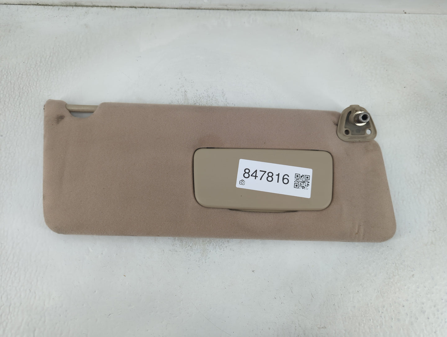 2002-2006 Toyota Camry Sun Visor Shade Replacement Passenger Right Mirror Fits Fits 2002 2003 2004 2005 2006 OEM Used Auto P