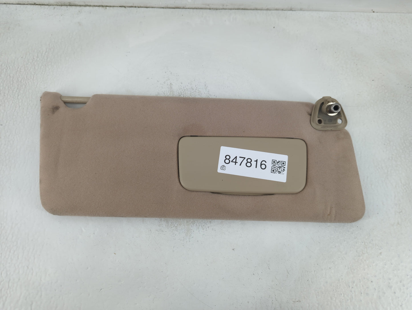 2002-2006 Toyota Camry Sun Visor Shade Replacement Passenger Right Mirror Fits Fits 2002 2003 2004 2005 2006 OEM Used Auto P