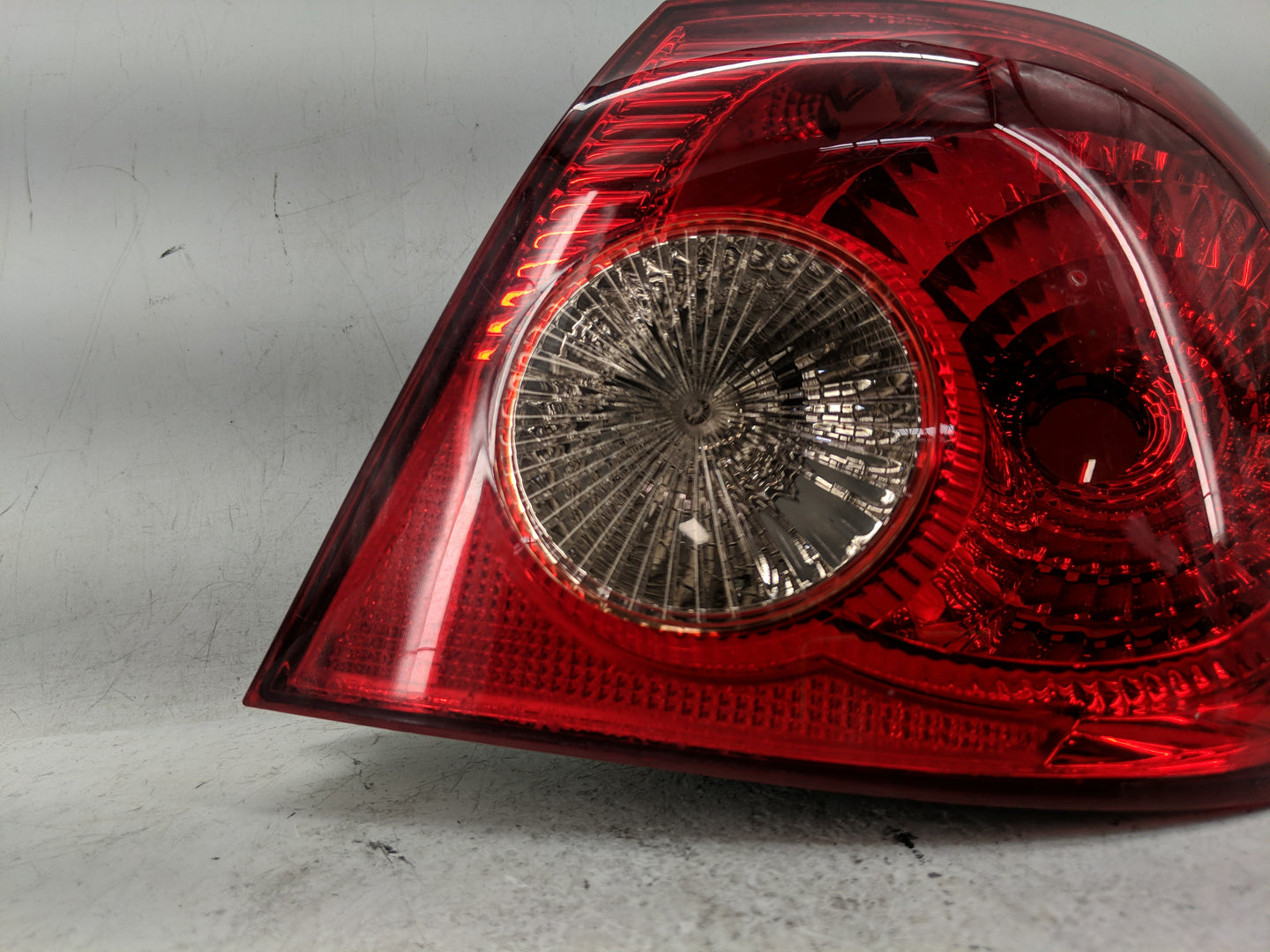 2004-2008 Toyota Corolla Tail Light Assembly Passenger Right OEM Fits Fits 2004 2005 2006 2007 2008 OEM Used Auto Parts - Oe