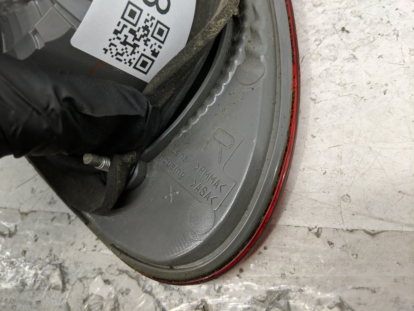 2003-2008 Toyota Corolla Tail Light Assembly Passenger Right OEM Fits Fits 2003 2004 2005 2006 2007 2008 OEM Used Auto Parts