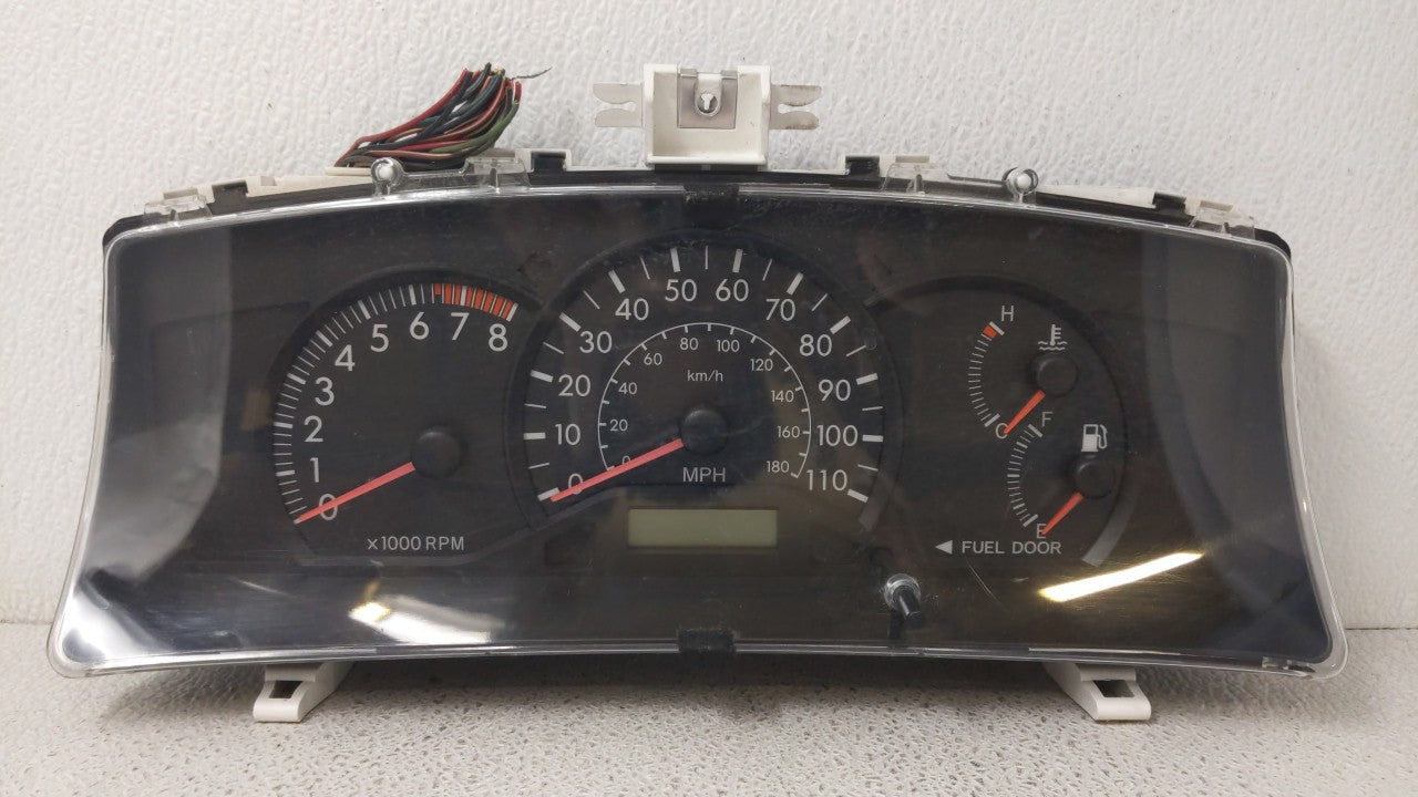 2004-2008 Toyota Corolla Instrument Cluster Speedometer Gauges P/N:83800-02D41-00 83800-02D40-00 Fits OEM Used Auto Parts - 