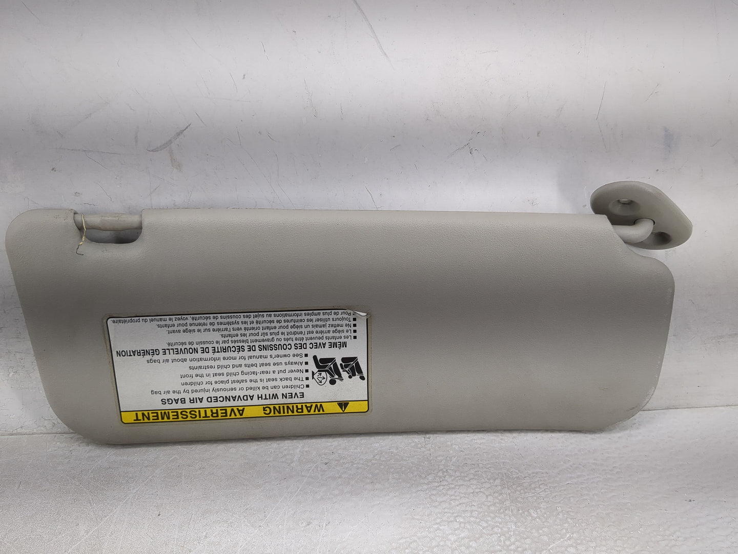 2005-2008 Toyota Corolla Sun Visor Shade Replacement Driver Left Mirror Fits Fits 2005 2006 2007 2008 OEM Used Auto Parts - 