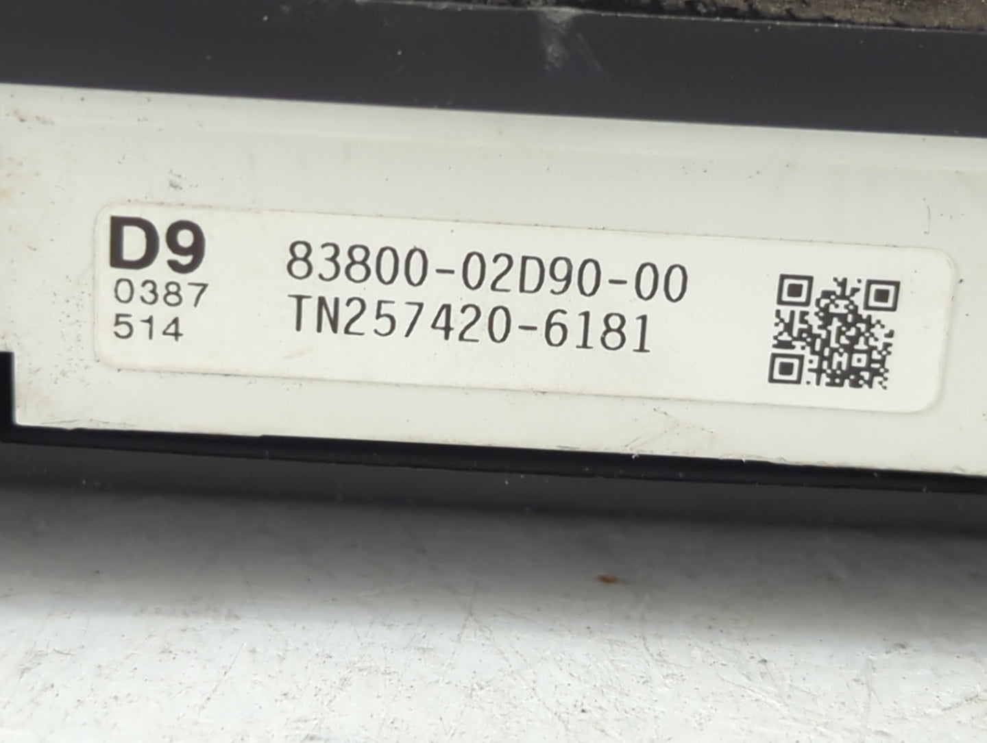 2004-2008 Toyota Corolla Instrument Cluster Speedometer Gauges P/N:83800-02D90-00 TN257420-6181 Miles: Fits OEM Used Auto Pa