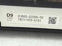 2004-2008 Toyota Corolla Instrument Cluster Speedometer Gauges P/N:83800-02D90-00 TN257420-6181 Miles: Fits OEM Used Auto Pa