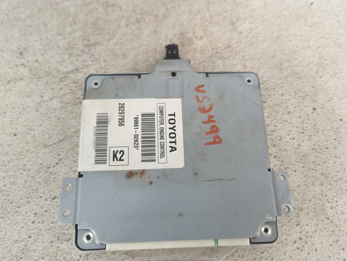 2005-2007 Toyota Corolla PCM Engine Control Computer ECU ECM PCU OEM P/N:89661-02K23 Fits Fits 2005 2006 2007 OEM Used Auto 