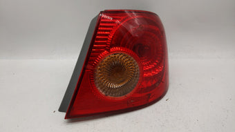 compare product 2003-2008 Toyota Corolla Tail Light Assembly Passenger Right OEM Fits Fits 2003 2004 2005 2006 2007 2008 OEM Used Auto Parts