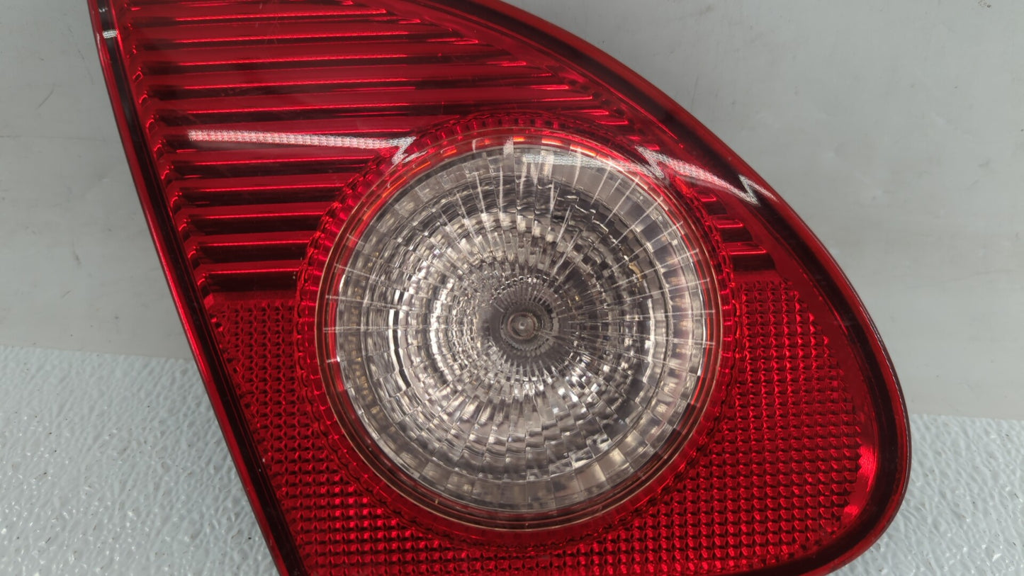 2003-2008 Toyota Corolla Tail Light Assembly Driver Left OEM Fits Fits 2003 2004 2005 2006 2007 2008 OEM Used Auto Parts - O