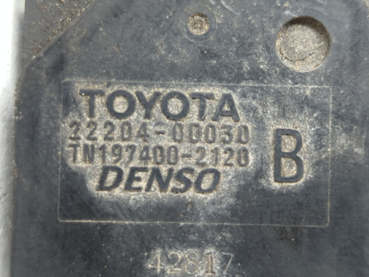 2003-2008 Toyota Corolla Mass Air Flow Meter Maf - Oemusedautoparts1.com