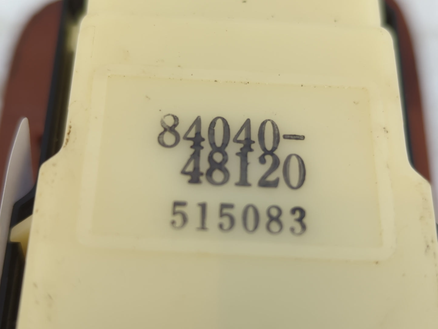 2005-2007 Toyota Highlander Master Power Window Switch Replacement Driver Side Left P/N:84040-48120 Fits Fits 2005 2006 2007