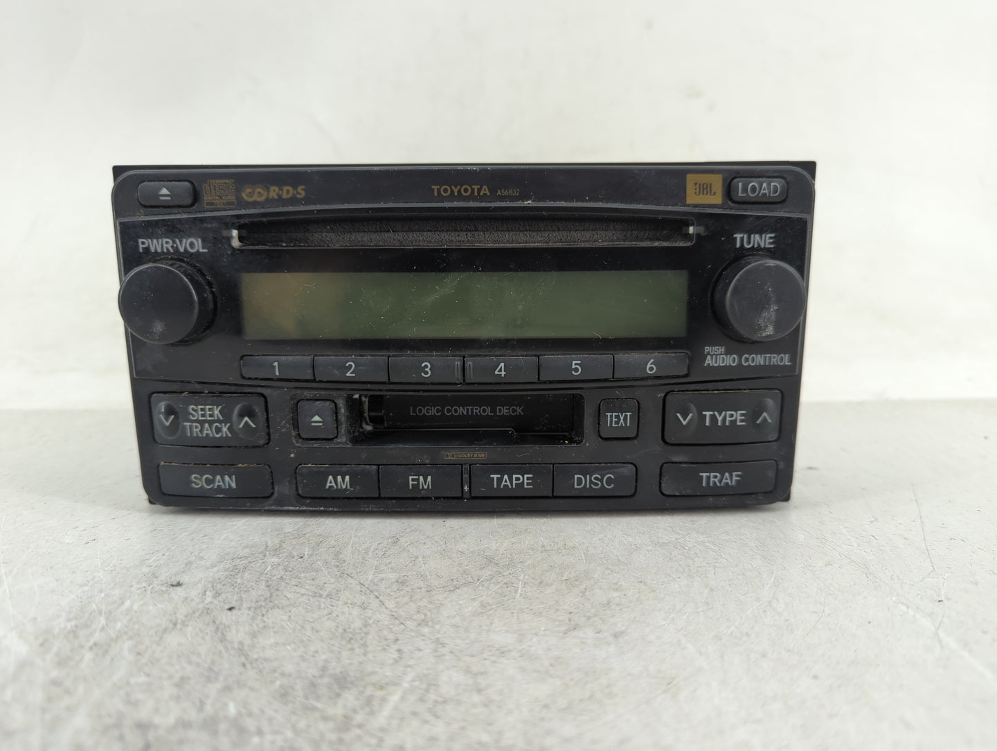2004-2007 Toyota Highlander Radio AM FM Cd Player Receiver Replacement P/N:86120-48430 Fits Fits 2004 2005 2006 2007 OEM Use