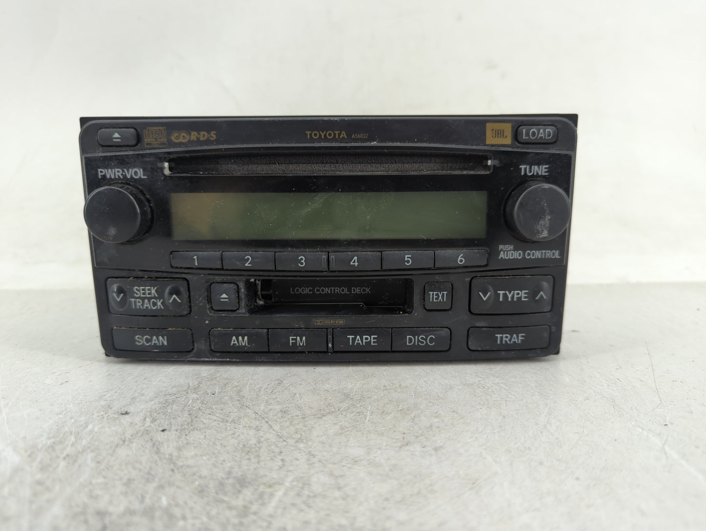 2004-2007 Toyota Highlander Radio AM FM Cd Player Receiver Replacement P/N:86120-48430 Fits Fits 2004 2005 2006 2007 OEM Use