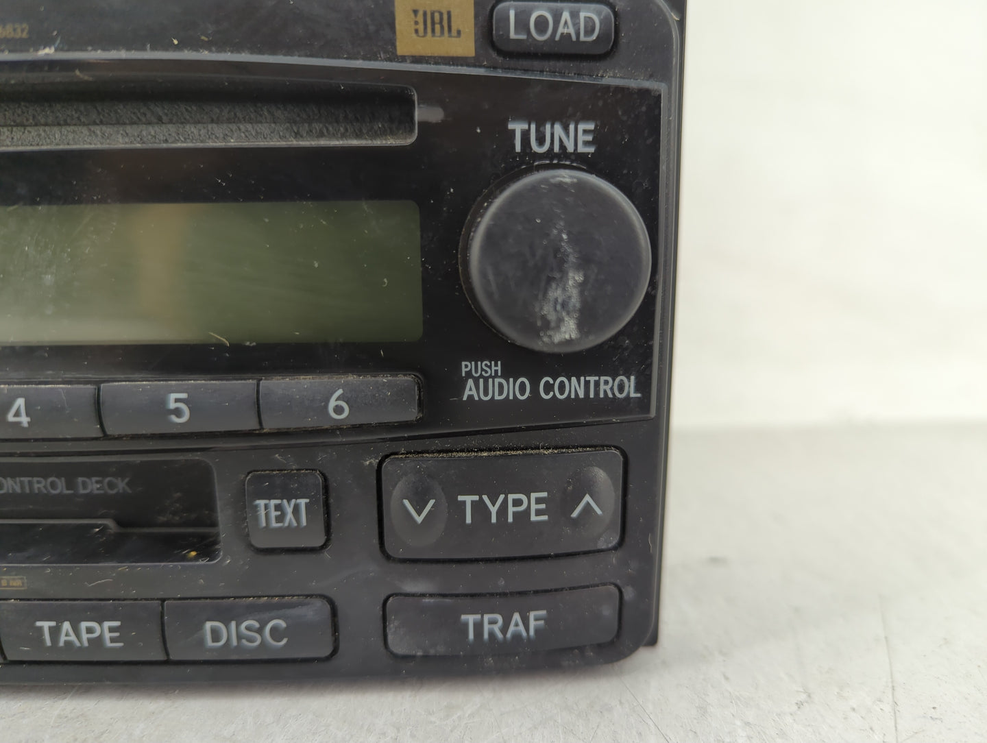 2004-2007 Toyota Highlander Radio AM FM Cd Player Receiver Replacement P/N:86120-48430 Fits Fits 2004 2005 2006 2007 OEM Use
