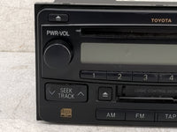 2004-2007 Toyota Highlander Radio AM FM Cd Player Receiver Replacement P/N:86120-52241 122000-44310101 Fits OEM Used Auto Pa