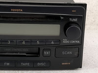 2004-2007 Toyota Highlander Radio AM FM Cd Player Receiver Replacement P/N:86120-52241 122000-44310101 Fits OEM Used Auto Pa