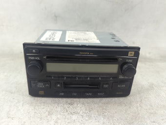 compare product 2005 Toyota Highlander Radio AM FM Cd Player Receiver Replacement P/N:86120-48500 122000-4450 Fits OEM Used Auto Parts