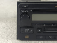 2004-2007 Toyota Highlander Radio AM FM Cd Player Receiver Replacement P/N:86120-52241 122000-44310101 Fits OEM Used Auto Pa