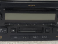 2004-2007 Toyota Highlander Radio AM FM Cd Player Receiver Replacement P/N:86120-52241 122000-44310101 Fits OEM Used Auto Pa