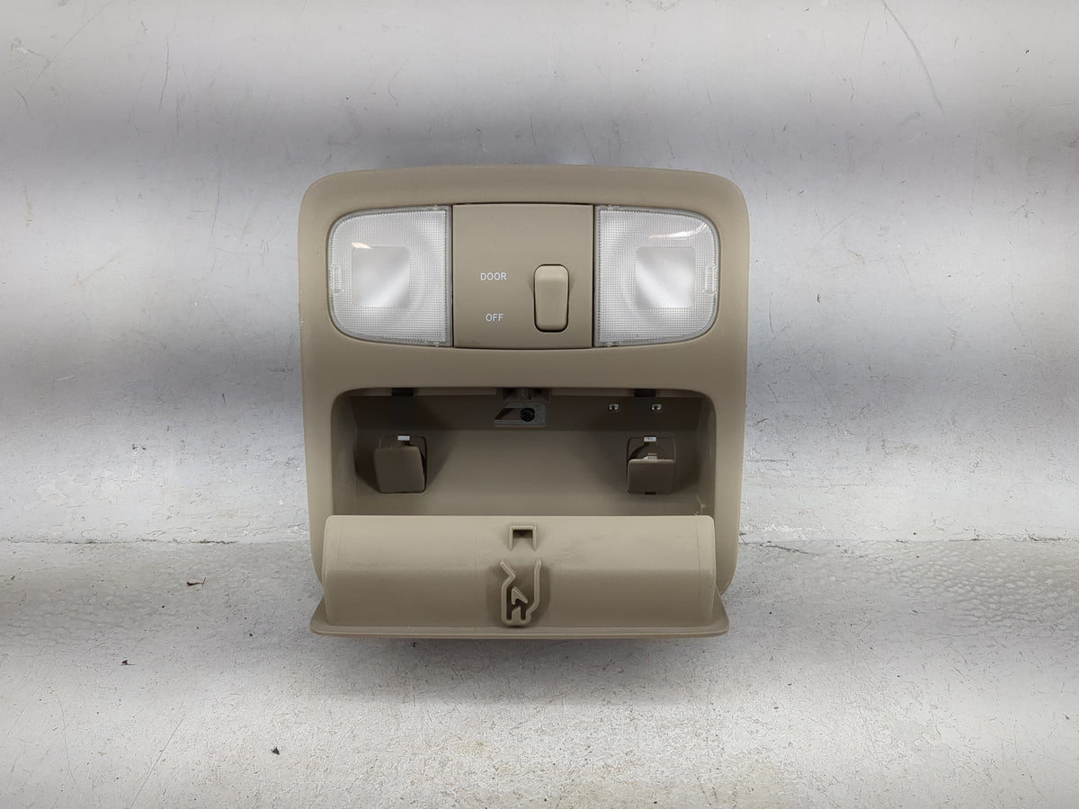 2005 Toyota Highlander Overhead Roof Console Tan - Oemusedautoparts1.com