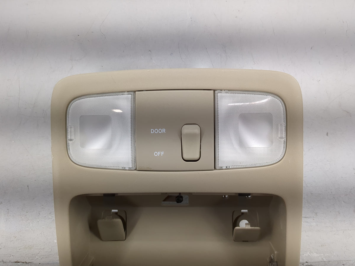 2005 Toyota Highlander Overhead Roof Console Tan - Oemusedautoparts1.com