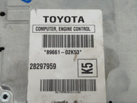 2004-2007 Toyota Matrix PCM Engine Control Computer ECU ECM PCU OEM P/N:89661-02K53 Fits Fits 2004 2005 2006 2007 OEM Used A