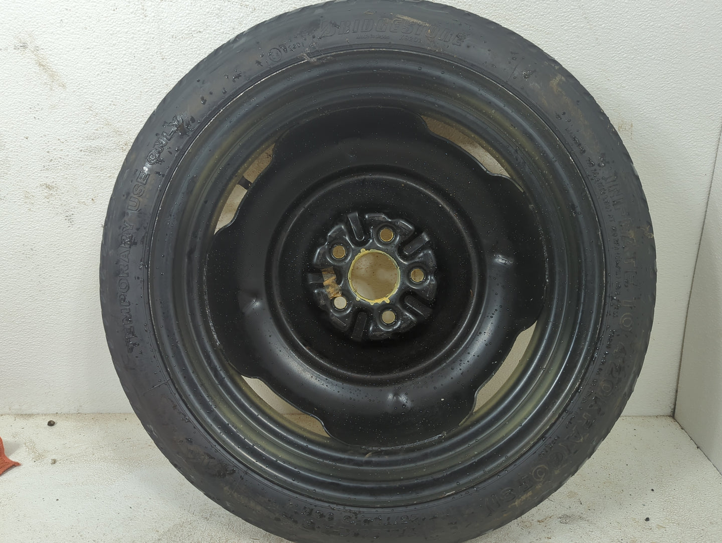 2004-2015 Toyota Prius Spare Donut Tire Wheel Rim Oem 1107798 - Oemusedautoparts1.com