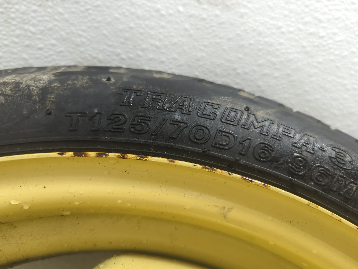 2004-2015 Toyota Prius Spare Donut Tire Wheel Rim Oem 1107798 - Oemusedautoparts1.com