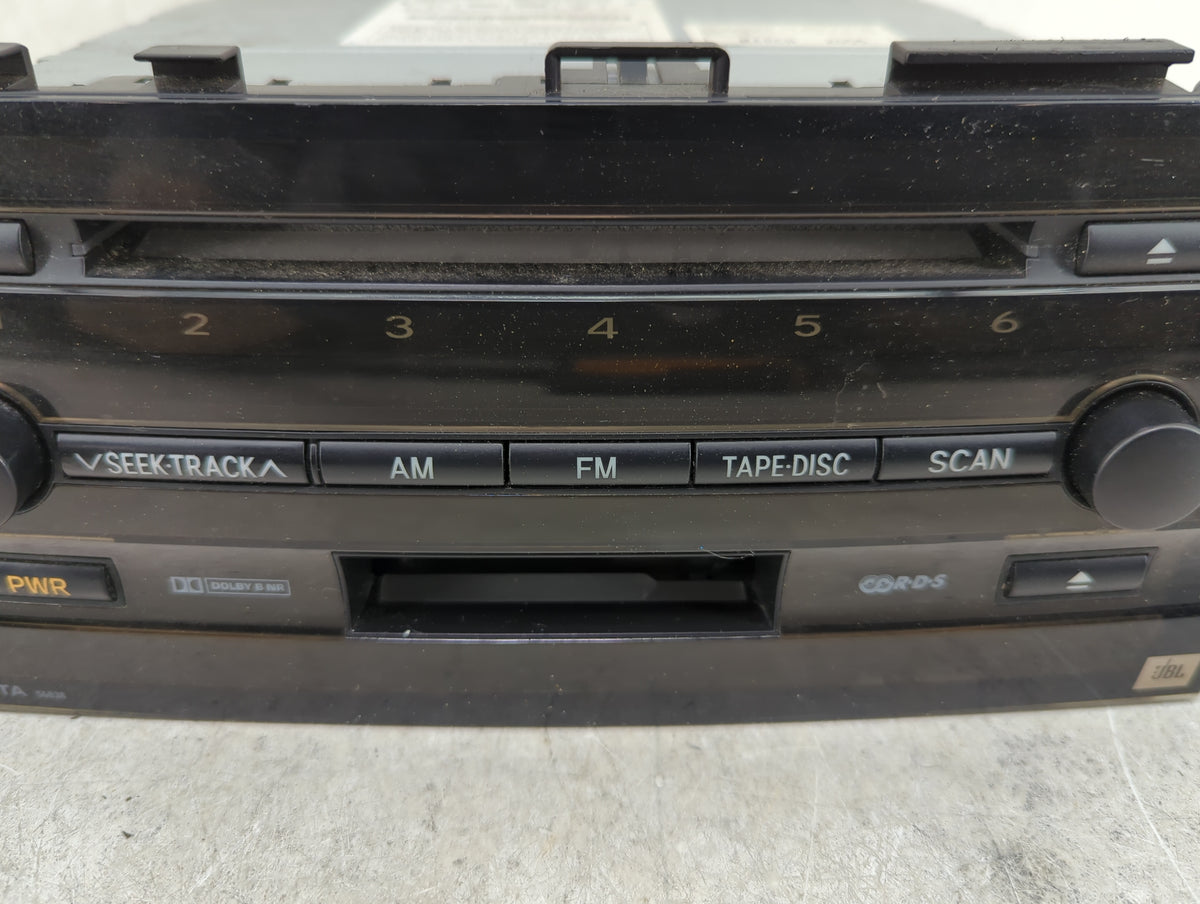 2004-2006 Toyota Prius Radio AM FM Cd Player Receiver Replacement P/N:86120-47100 Fits Fits 2004 2005 2006 OEM Used Auto Par