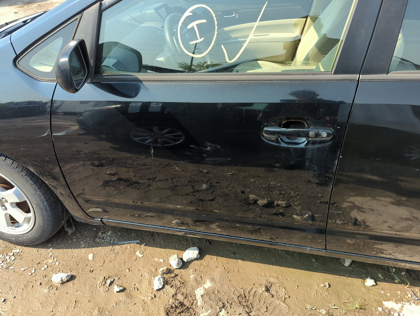 2004-2009 Toyota Prius Driver Front Door Oem - Oemusedautoparts1.com