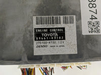 2004-2006 Toyota Prius PCM Engine Control Computer ECU ECM PCU OEM P/N:89661-47102 Fits Fits 2004 2005 2006 OEM Used Auto Pa