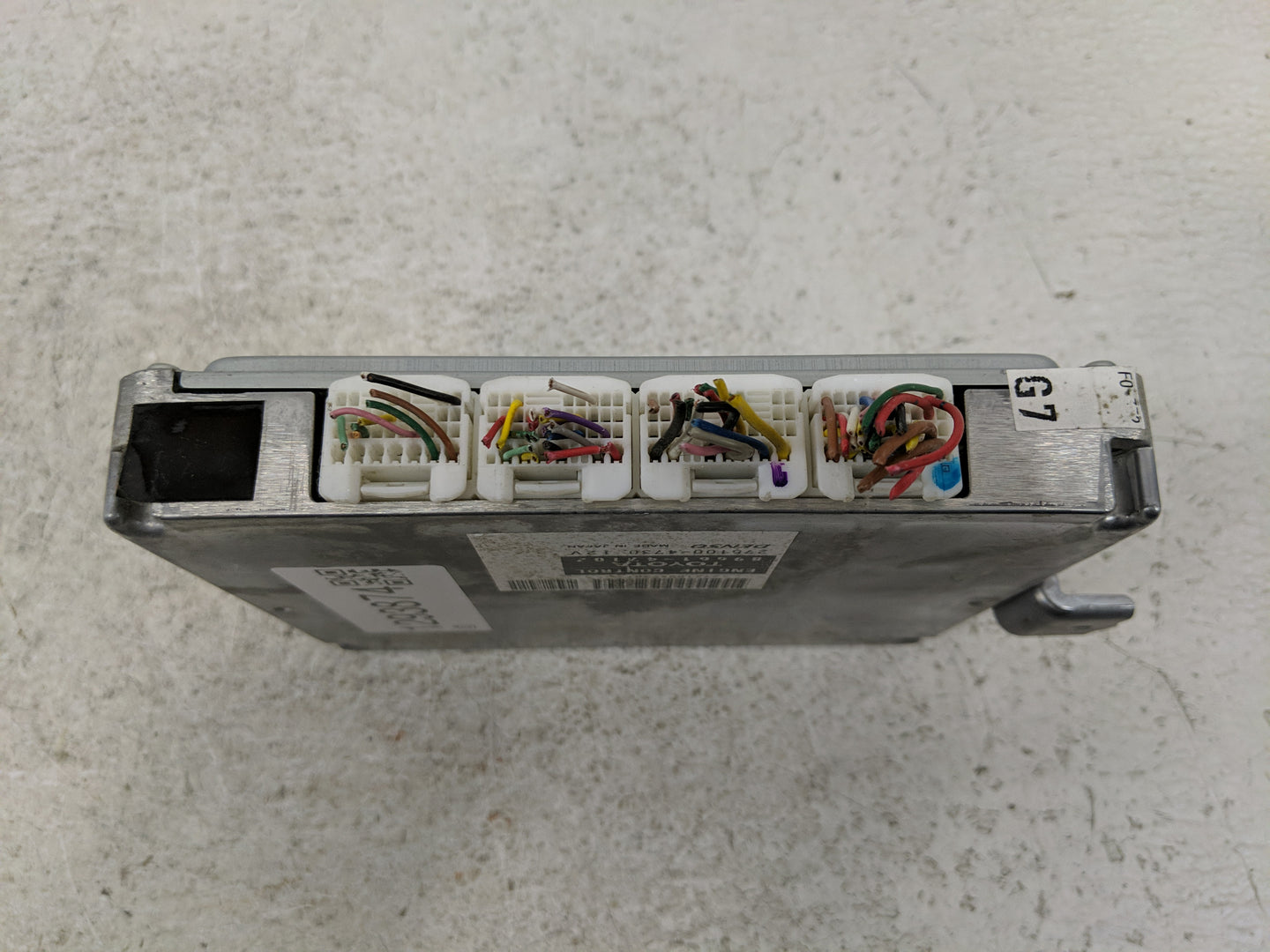 2004-2006 Toyota Prius PCM Engine Control Computer ECU ECM PCU OEM P/N:89661-47102 Fits Fits 2004 2005 2006 OEM Used Auto Pa