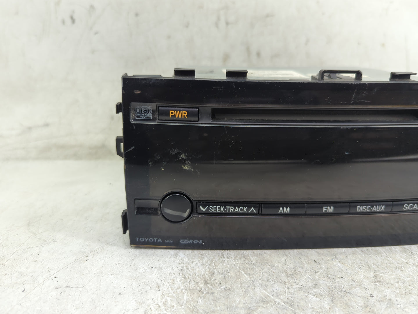 2004-2006 Toyota Prius Radio AM FM Cd Player Receiver Replacement P/N:86120-47200 Fits Fits 2004 2005 2006 OEM Used Auto Par