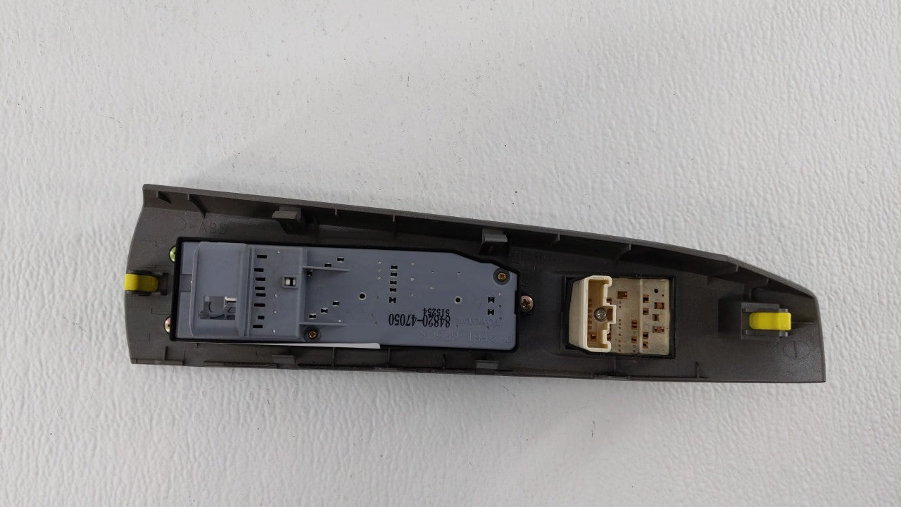 2004-2009 Toyota Prius Master Power Window Switch Replacement Driver Side Left P/N:84820-47050 74232-47070 Fits OEM Used Aut