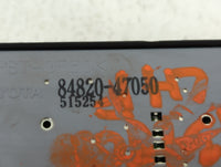 2004-2009 Toyota Prius Master Power Window Switch Replacement Driver Side Left P/N:74231-47090 84820-47021 Fits OEM Used Aut