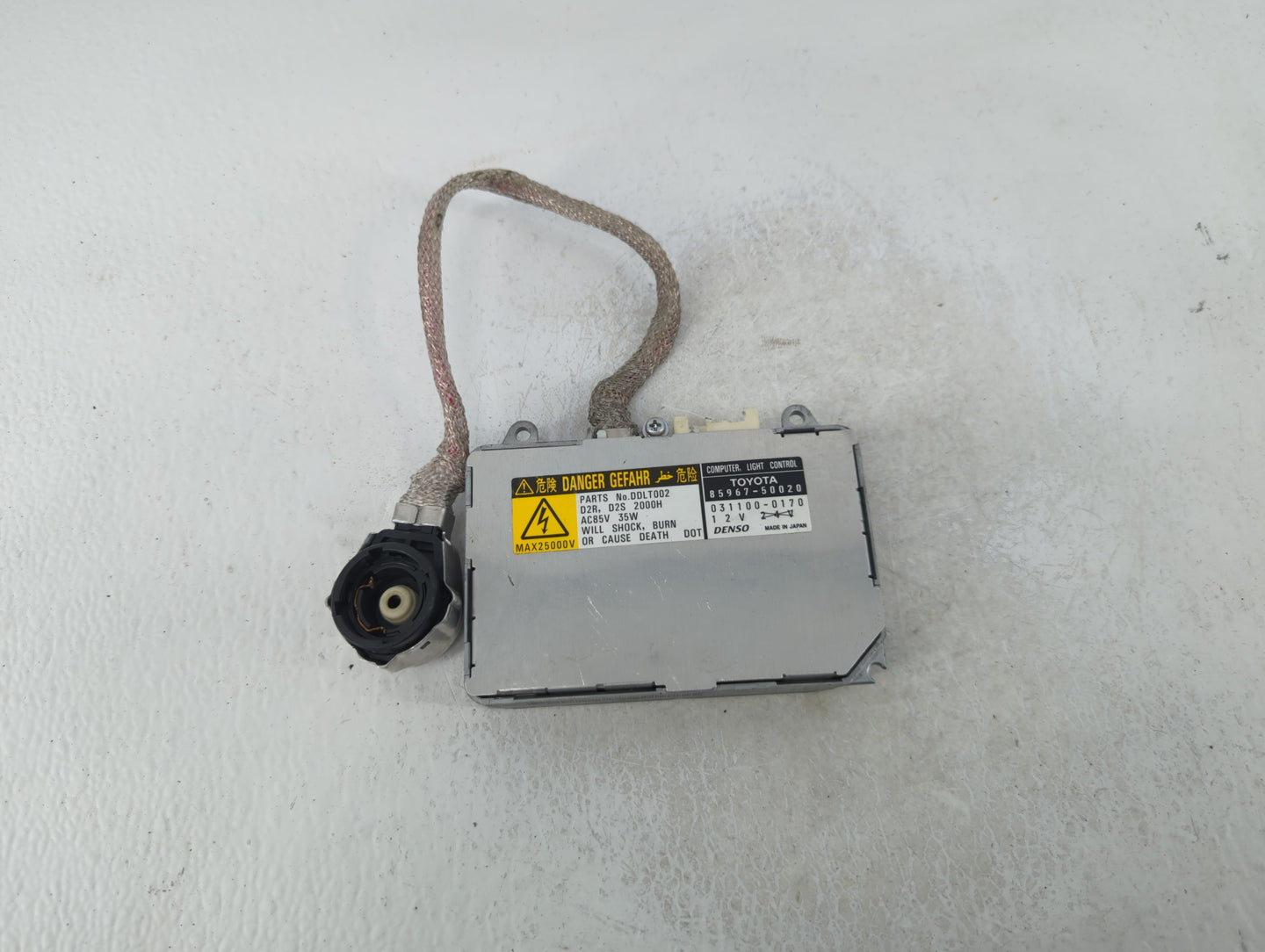 2004-2006 Toyota Prius Headlight Ballast Head Light - Oemusedautoparts1.com