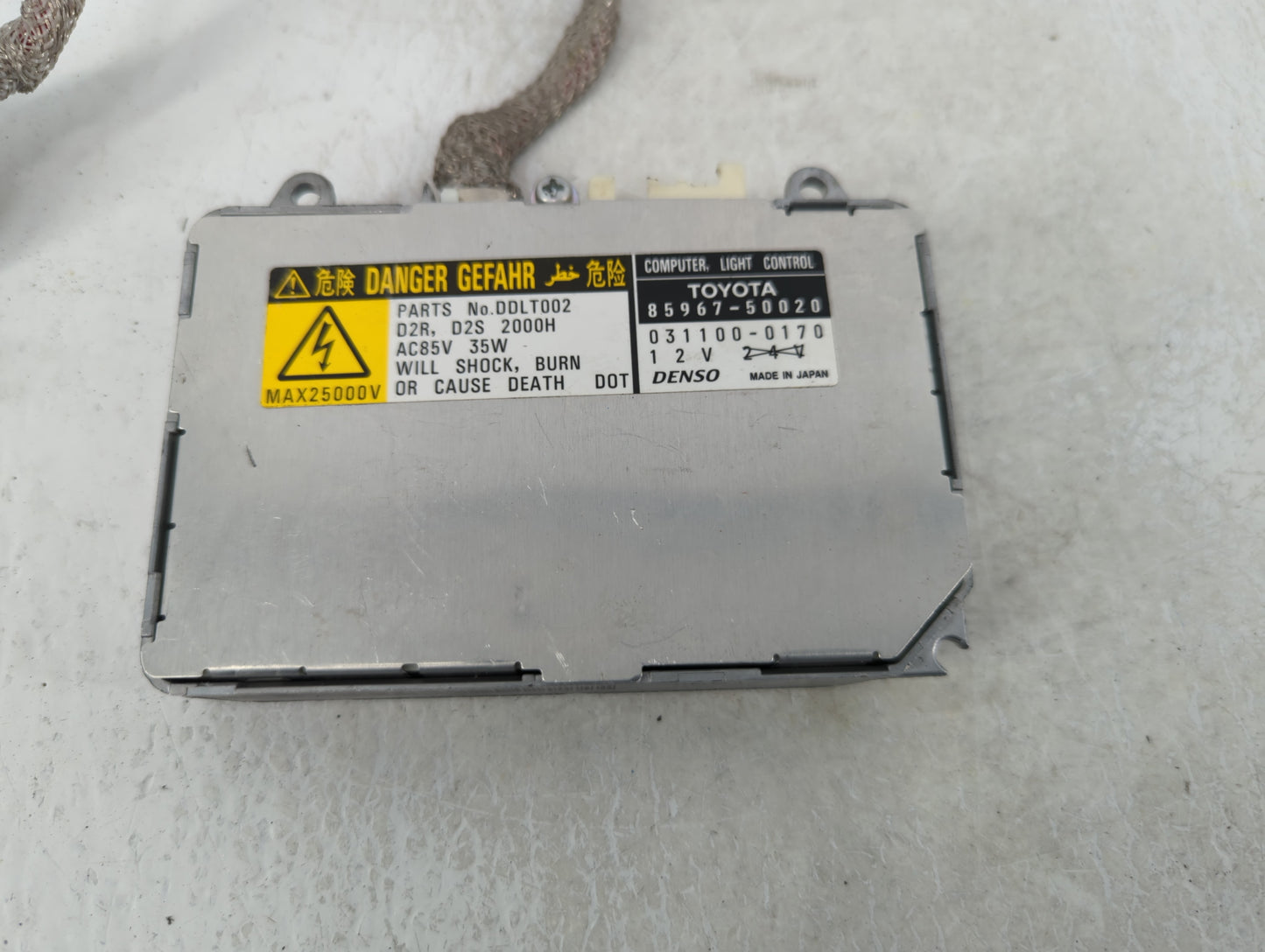 2004-2006 Toyota Prius Headlight Ballast Head Light - Oemusedautoparts1.com