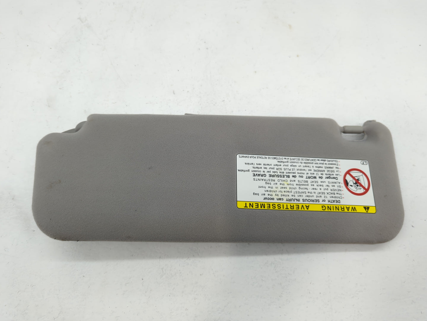 2005 Toyota Prius Sun Visor Shade Replacement Passenger Right Mirror Fits OEM Used Auto Parts - Oemusedautoparts1.com