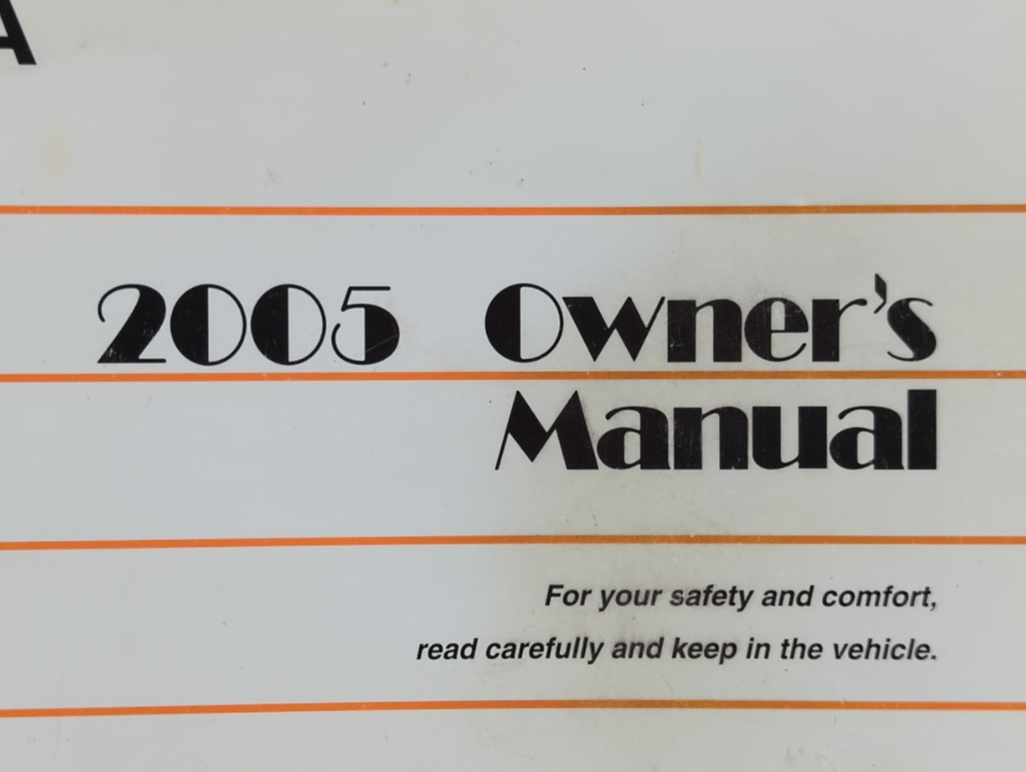 2005 Toyota Prius Owners Manual Book Guide P/N:01999-47509 OEM Used Auto Parts - Oemusedautoparts1.com