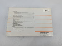 2005 Toyota Prius Owners Manual Book Guide P/N:01999-47509 OEM Used Auto Parts - Oemusedautoparts1.com
