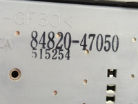 2004-2013 Toyota Prius Master Power Window Switch Replacement Driver Side Left P/N:84820-47050 Fits OEM Used Auto Parts - Oe