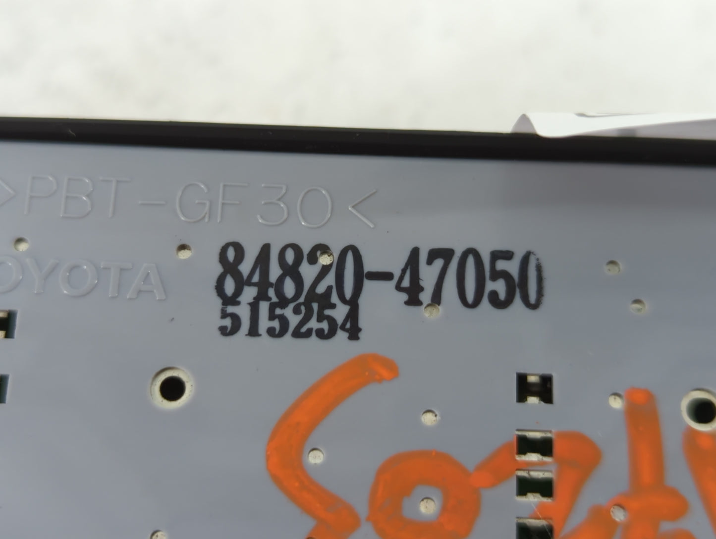 2004-2009 Toyota Prius Master Power Window Switch Replacement Driver Side Left P/N:84820-47050 Fits OEM Used Auto Parts - Oe