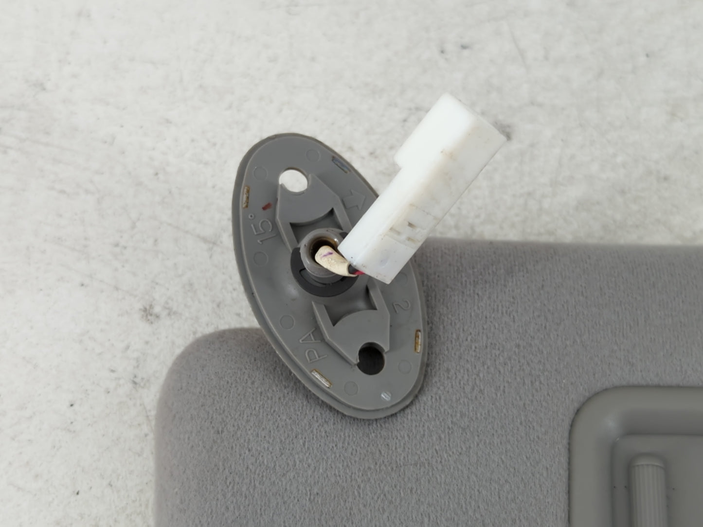 2005 Toyota Prius Sun Visor Shade Replacement Passenger Right Mirror Fits OEM Used Auto Parts - Oemusedautoparts1.com