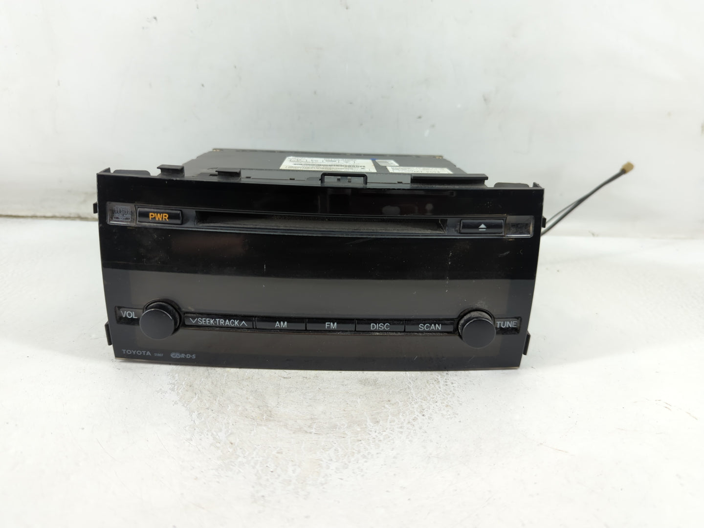 2004-2006 Toyota Prius Radio AM FM Cd Player Receiver Replacement P/N:86120-47090 Fits Fits 2004 2005 2006 OEM Used Auto Par