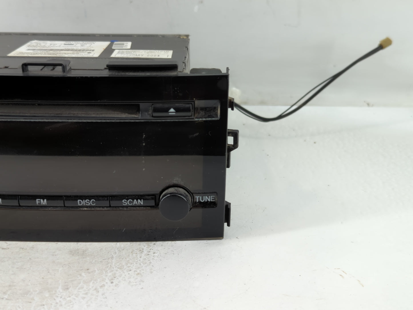 2004-2006 Toyota Prius Radio AM FM Cd Player Receiver Replacement P/N:86120-47090 Fits Fits 2004 2005 2006 OEM Used Auto Par