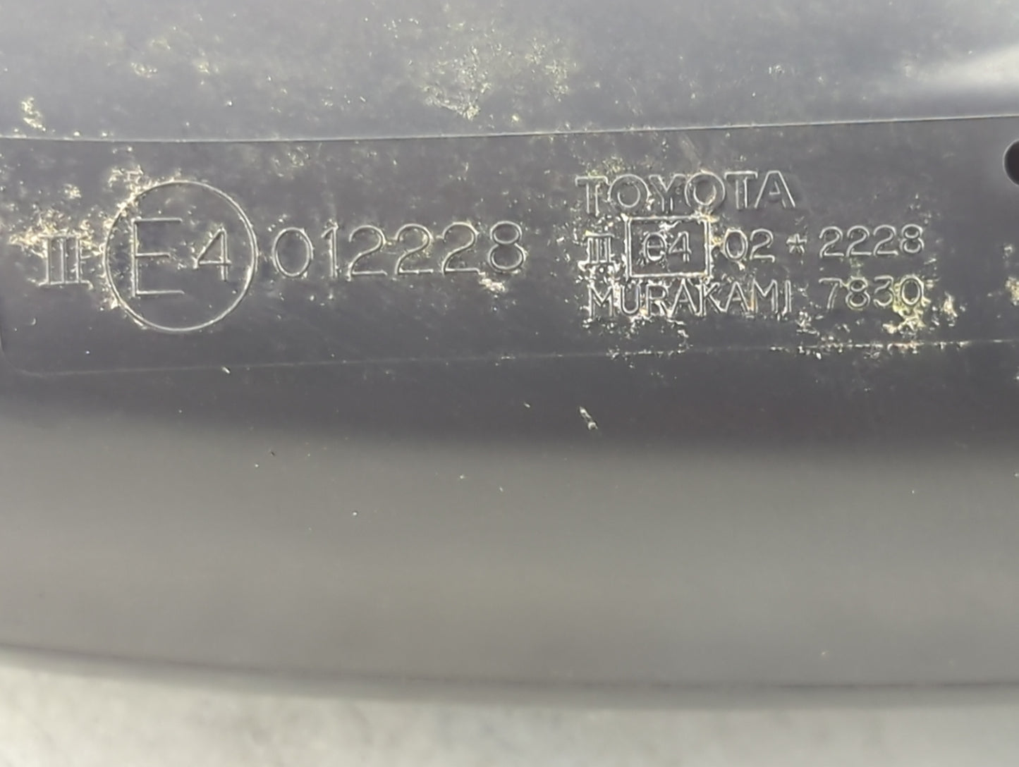 2004-2005 Toyota Rav4 Driver Side View Mirror - Left Door Mirror OEM Used - Oemusedautoparts1.com