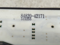 2004-2005 Toyota Rav4 Master Power Window Switch Replacement Driver Side Left P/N:84820-42171 Fits Fits 2004 2005 OEM Used A