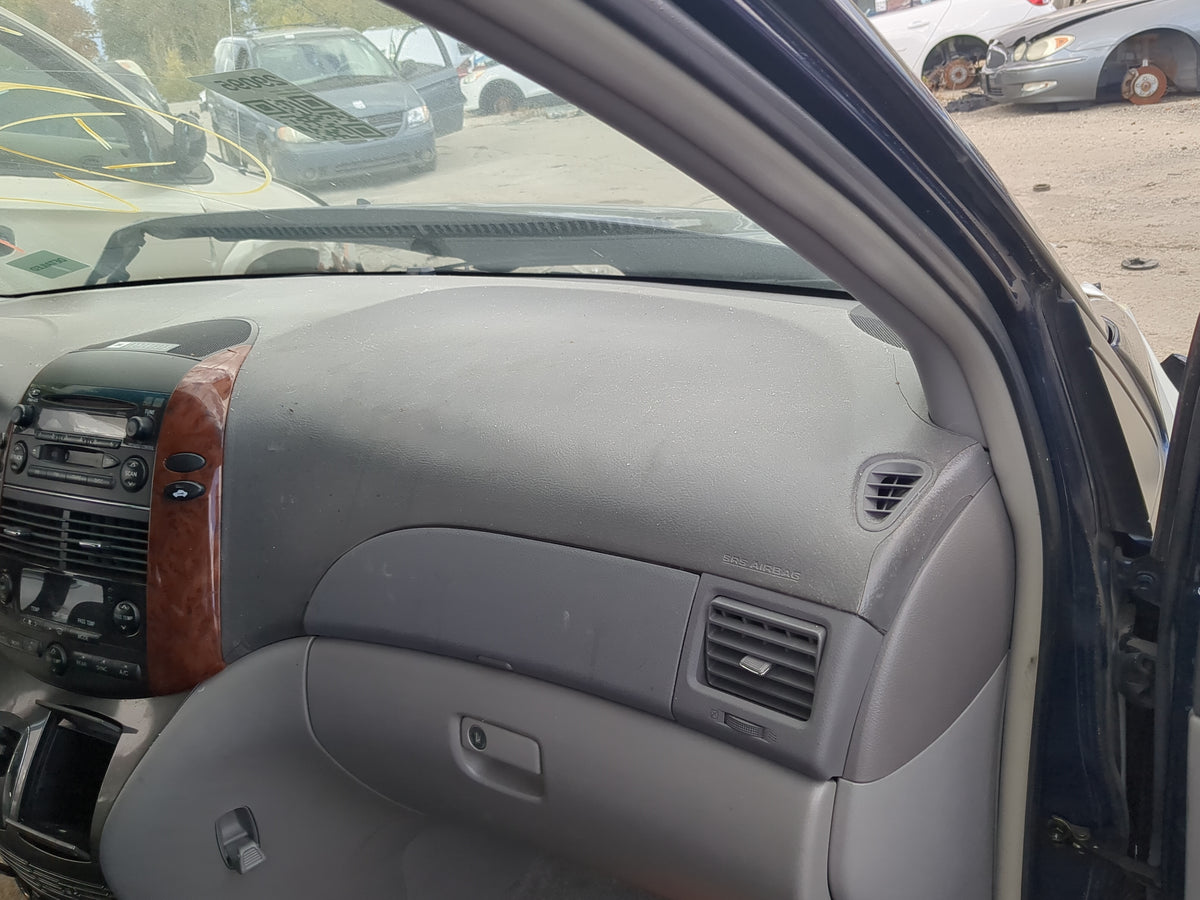 2004-2010 Toyota Sienna Air Bag Passenger Right Dashboard OEM Fits Fits 2004 2005 2006 2007 2008 2009 2010 OEM Used Auto Par