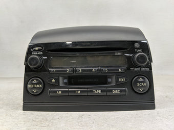 compare product 2005 Toyota Sienna Radio AM FM Cd Player Receiver Replacement P/N:86120-AE011 Fits OEM Used Auto Parts