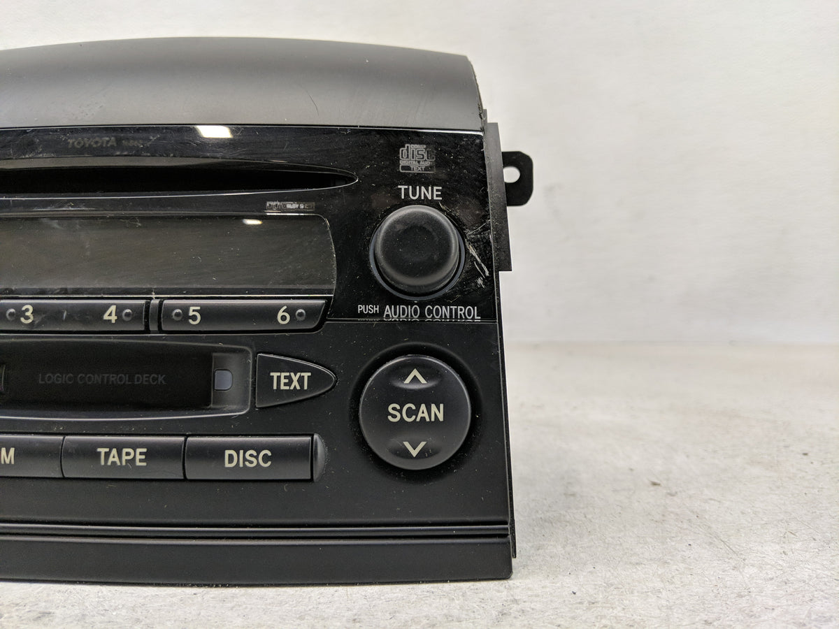 2005 Toyota Sienna Radio AM FM Cd Player Receiver Replacement P/N:86120-AE011 Fits OEM Used Auto Parts - Oemusedautoparts1.c