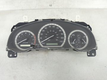 2004-2005 Toyota Sienna Instrument Cluster Speedometer Gauges P/N:83800-08141-00 Fits Fits 2004 2005 OEM Used Auto Parts - O