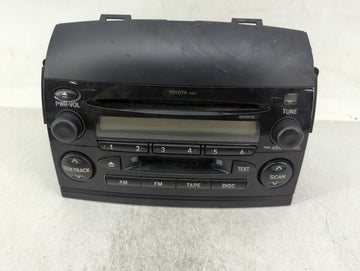 2004-2005 Toyota Sienna Radio AM FM Cd Player Receiver Replacement P/N:86120-AE011 Fits Fits 2004 2005 OEM Used Auto Parts -